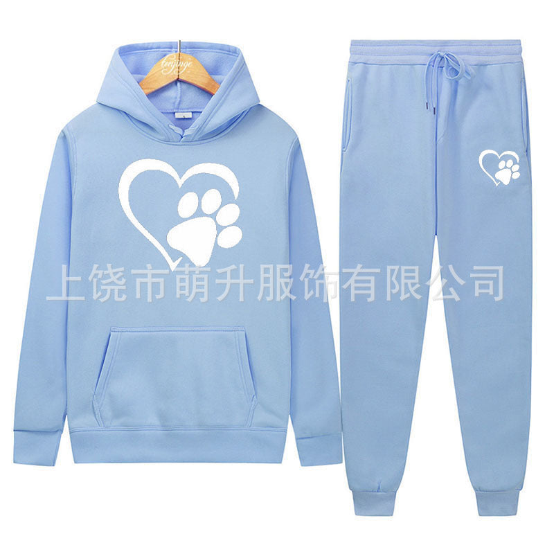 Mens And Womens Printed Hoodie Sets